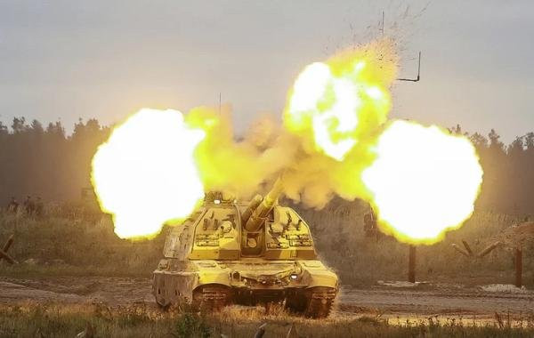 Обновлённая карта боевых действий на Украине по данным на 12:00 мск сегодня, 22.02.2024