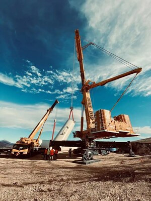 Улучшенная буровая установка XCMG в сложной местности в проекте газопровода в Сербии