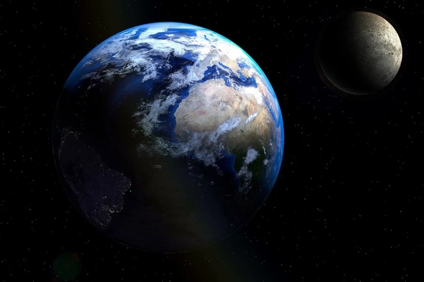 PSJ: Луна могла образоваться не от столкновения, а была притянута Землей