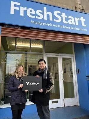 Vantage Foundation сотрудничает с Fresh Start для поддержки сообществ Эдинбурга  