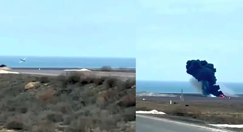 Сообщается о 28 выживших после крушения авиалайнера в казахстанском Актау