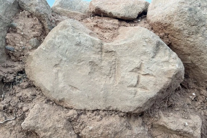 Древняя кипрская надпись найдена на переработанном камне