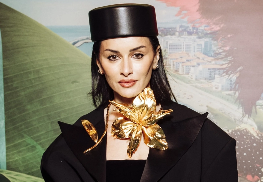 Тина Канделаки, Филипп Киркоров, Яна Рудковская и Виктория Шелягова на премьере фильма "Братья"