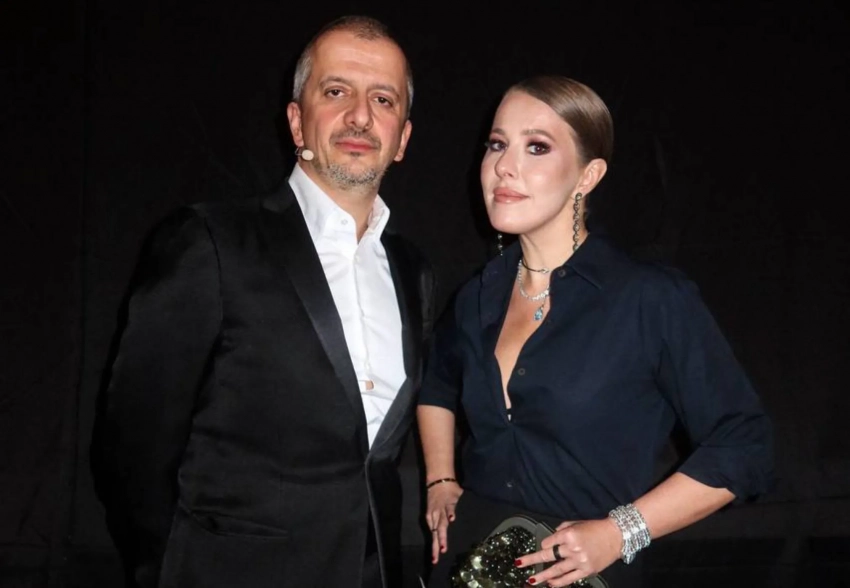 Ксения Собчак, Константин Богомолов, Полина Аскери и Катерина Шпица на научной премии "Вызов"