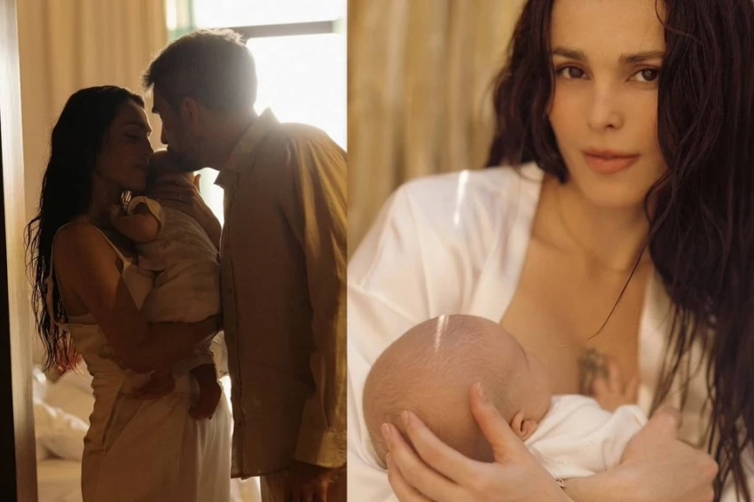 «Да вы бесчеловечные!»: Сати Казанова устроила скандал в аэропорту Турции с младенцем на руках