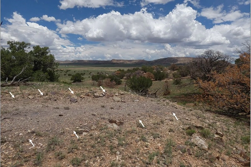 Древние дороги возле каньона Чако в Америке связаны со священными ритуалами