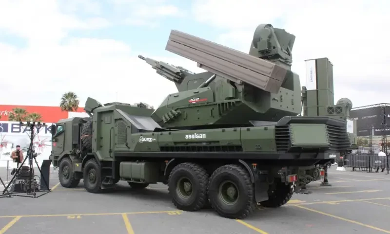 Может превзойти российский «Панцирь-С»: в западной прессе оценили новый турецкий зенитный комплекс Gürz 150