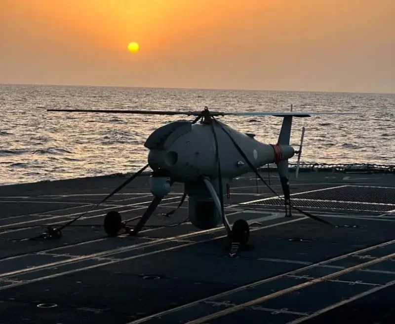 Британские ВМС успешно применили свой новый беспилотный мини-вертолёт Peregrine в операциях на Ближнем Востоке