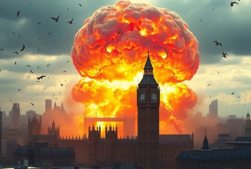Центральная часть Лондона будет стерта с лица земли: Британия готовится к гипотетической ядерной войне с РФ