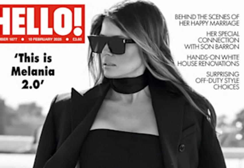 "Она любит его, а он — её". В Hello! вышел материл о "любящей жене" Мелании Трамп