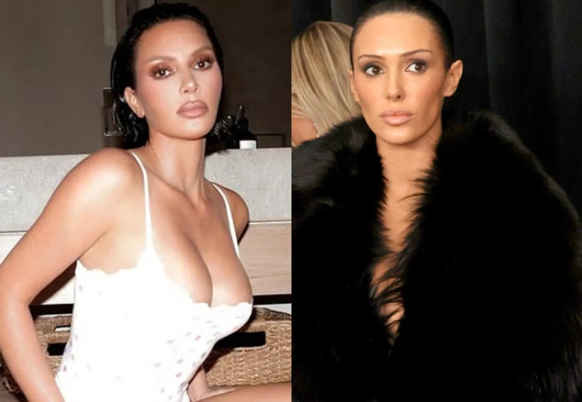 Ким Кардашьян сравнили с Бьянкой Цензори после новой фотосессии, в ответ она выложила архивное фото в том же образе