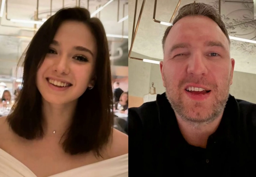 Камилу Валиеву заподозрили в романе с хоккеистом Никитой Нестеровым, который старше неё на 13 лет