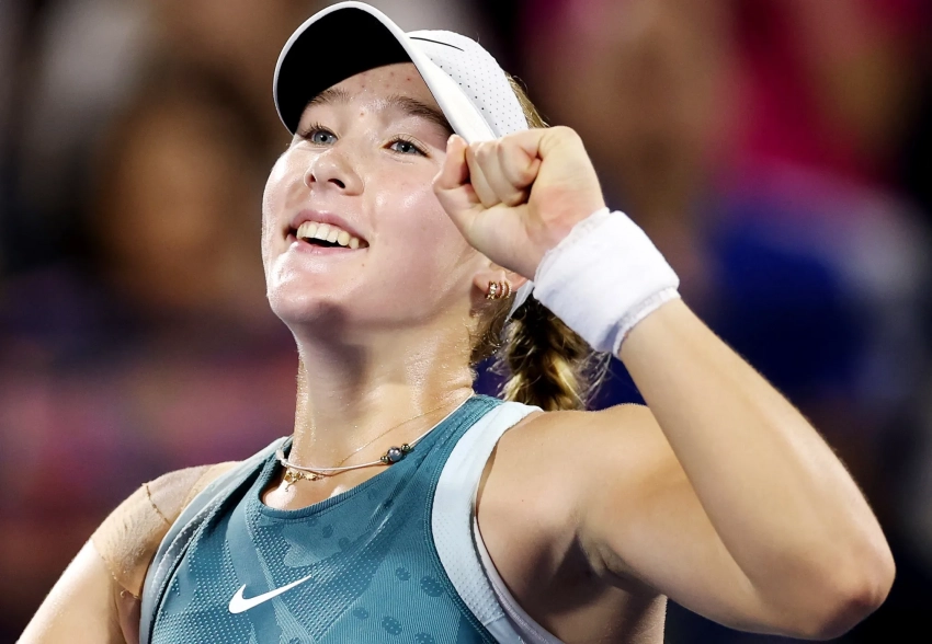 17-летняя теннисистка Мирра Андреева стала первой ракеткой России