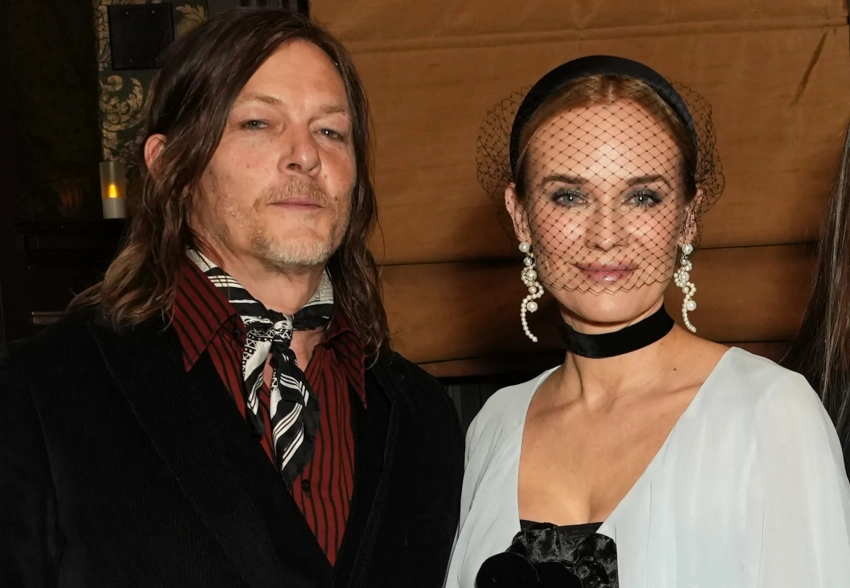 Диана Крюгер с Норманом Ридусом и Джастин Теру с невестой посетили светский вечер в Нью-Йорке