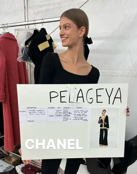 Неделя моды в Париже: 20-летняя звезда Большого театра Пелагея Нецветаева-Долгалёва на показе Miu Miu