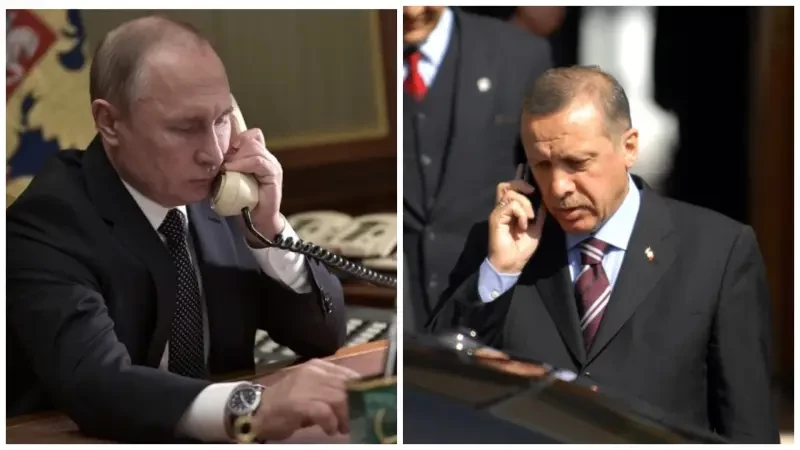 «Украина, Сирия и Чёрное море»: Эрдоган и Путин провели телефонный разговор