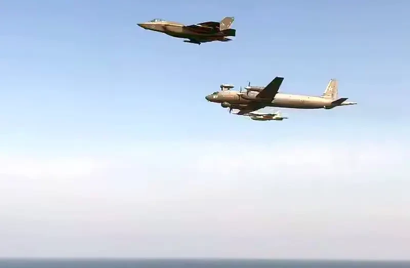 Истребители F-35C «перехватили» противолодочный самолёт Ил-38Н ВКС РФ над авианосцем ВМС США