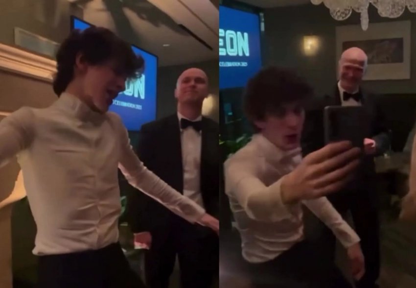 Юра Борисов и Марк Эйдельштейн на афтепати "Оскара" отпраздновали успех "Аноры" под трек группы t.A.T.u.