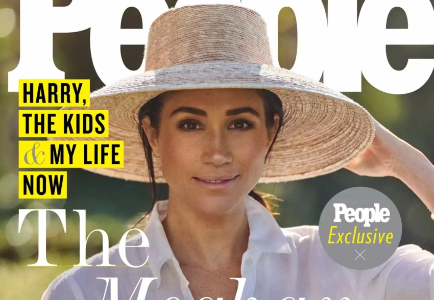 "Вижу искорку в его глазах". Меган Маркл снялась в новой фотосессии и рассказала о браке и детях