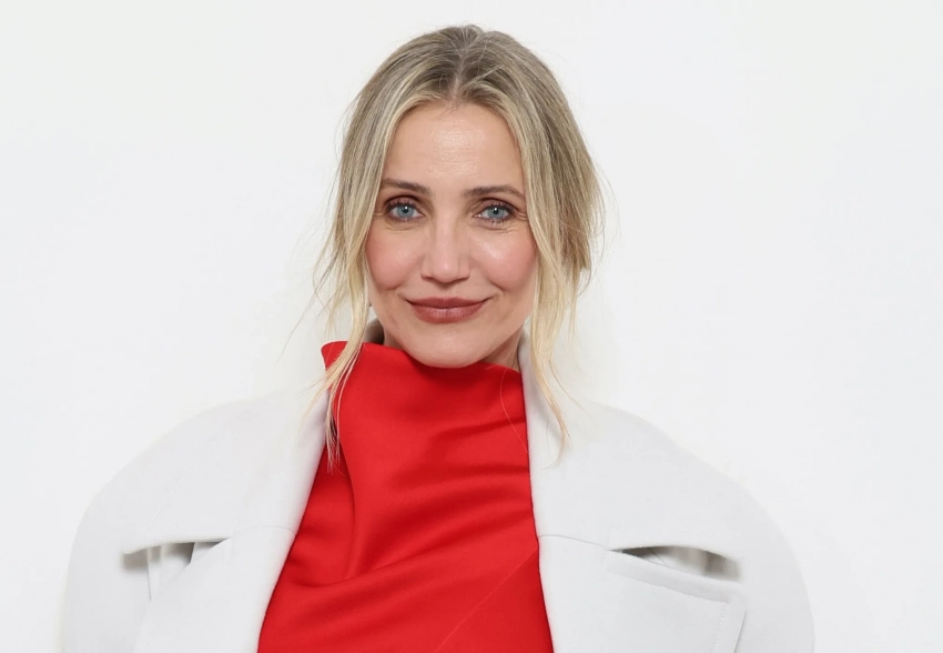 Кэмерон Диас посетила Неделю моды в Париже