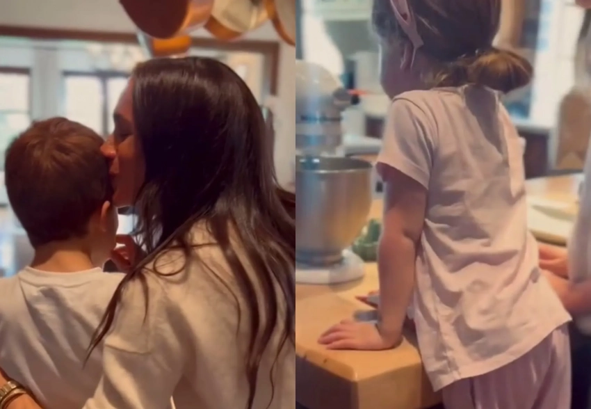 Меган Маркл опубликовала видео с детьми