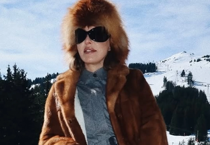 "Весь Курш в песне "Матушка-земля". Ксения Собчак показала, как россияне отдыхают в Куршевеле