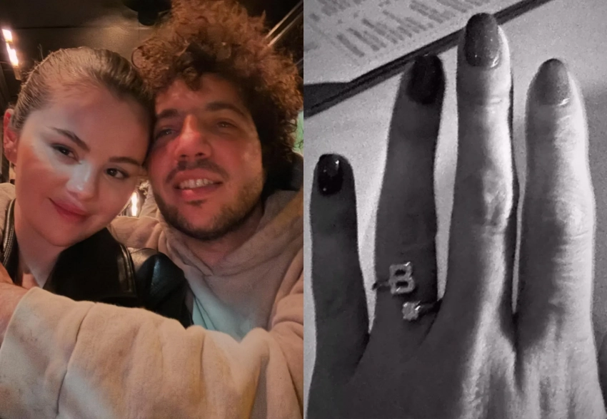 Селена Гомес продала бриллиантовое кольцо, подаренное её женихом Бенни Бланко, за 12 долларов