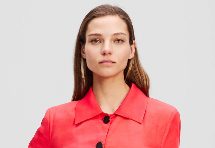 Алеся Кафельникова снялась для бренда Karl Lagerfeld