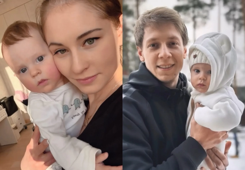 Муж Юлии Липницкой показал редкие кадры с их сыном Арсением