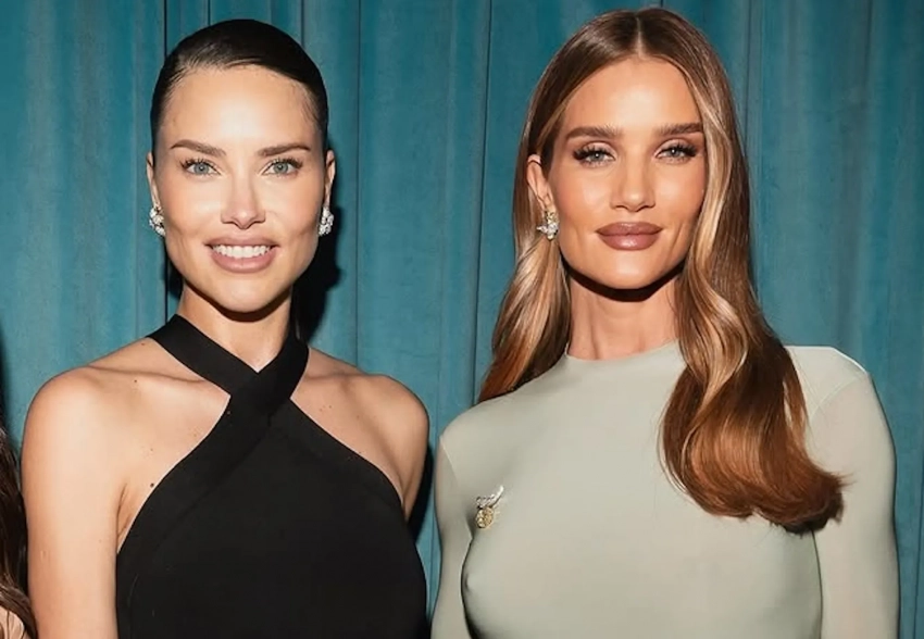 Рози Хантингтон-Уайтли и Адриана Лима посетили вечеринку Tiffany & Co. в Бразилии