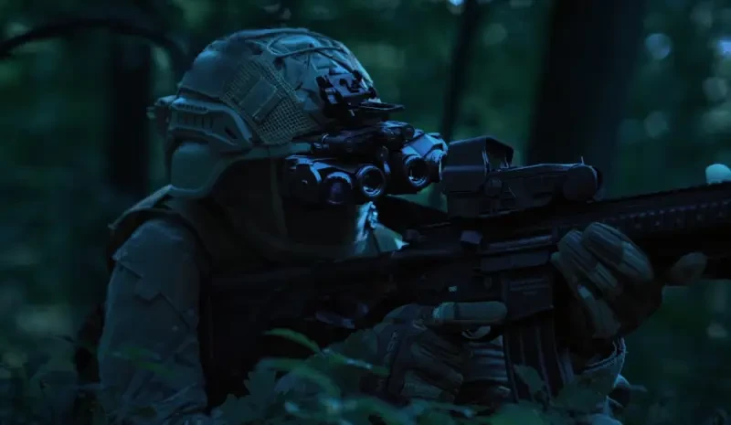 Для французской армии разработаны панорамные очки ночного видения Panoramic с четырьмя окулярами