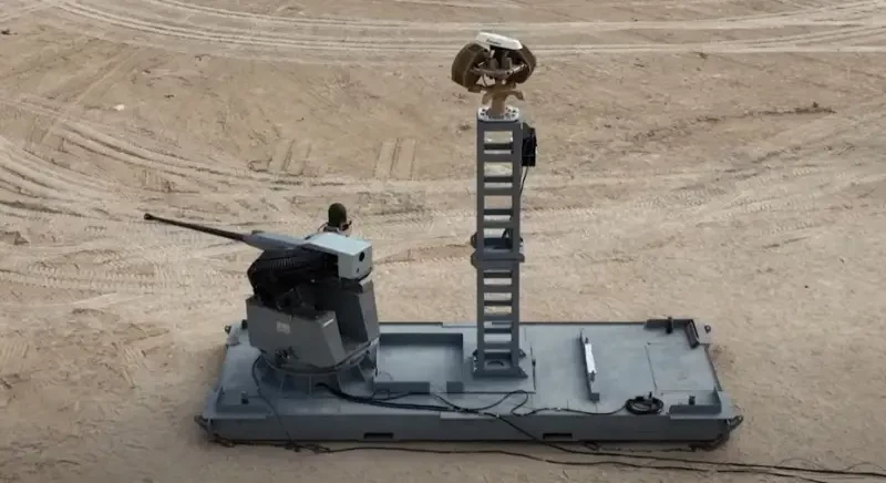 Поразил зависший беспилотник: Израиль показал работу нового комплекса Typhoon 30