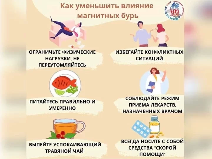 Магнитная буря 2 апреля 2025 года: метеопатам рассказали о серьёзном ухудшении самочувствия