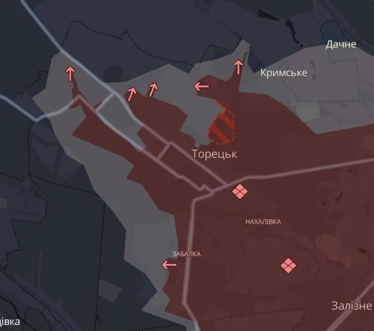 Юрий Подоляка в свежей сводке от 07.04.2025 сообщил о том, что ВС РФ продвинулись в направлении Дзержинска