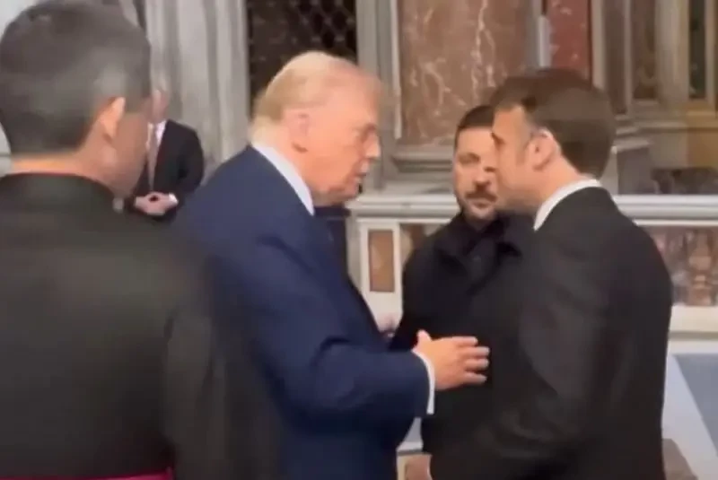 «От него отмахнулись, как от лакея»: Лидер партии «Вставай, Франция» Дюпон-Эньян призвал Макрона уйти в отставку после унижения от Трампа