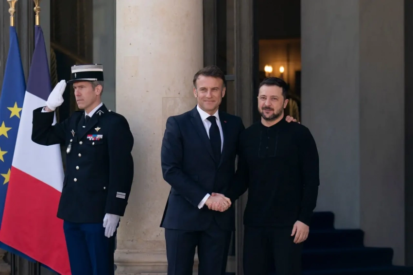 Французские военные одними из первых будут на Украине – Зеленский