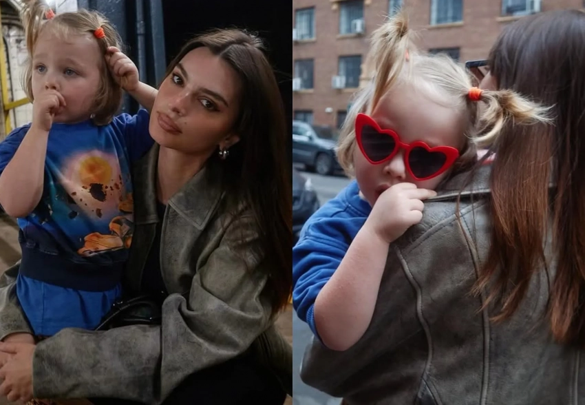 Эмили Ратаковски опубликовала новые фото с сыном