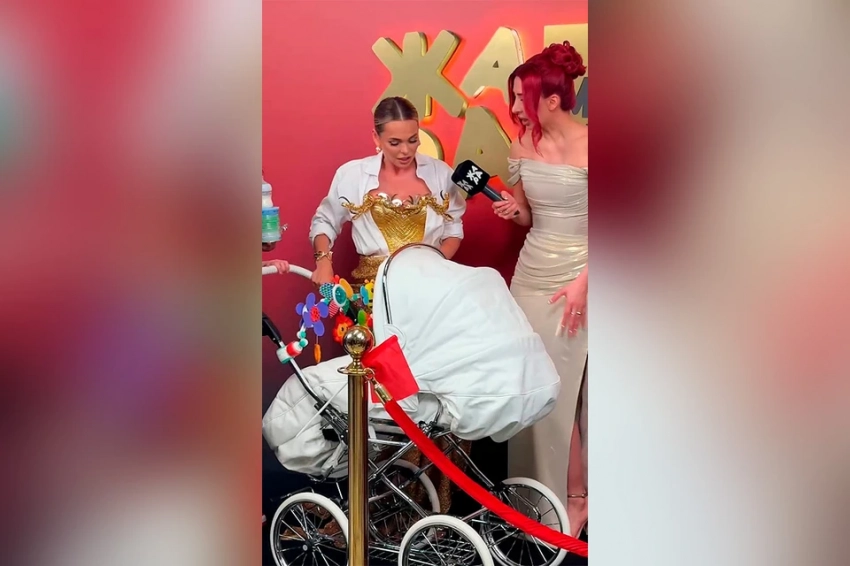 Актриса Анна Хилькевич появилась на "Жаре" с детской коляской: В ней был не ребенок