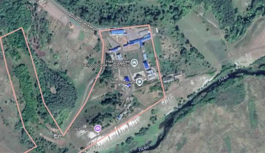 ВС РФ освободили Свято-Николаевский Белогорский монастырь в селе Горналь курского приграничья