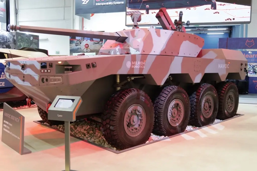 РТК Havoc 8x8 от компании Milrem Robotics