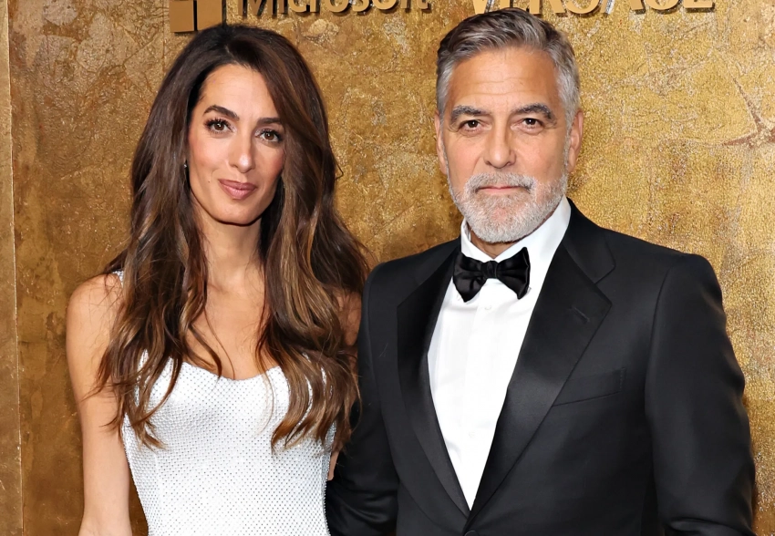 "Мы никогда не ссоримся". Джордж Клуни высказался о браке с Амаль и их детях
