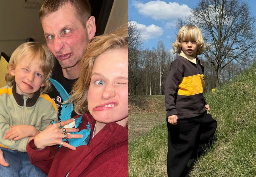 "Семейная поездка". Александра Бортич опубликовала новые фотографии из Беларуси с семьёй и сыном