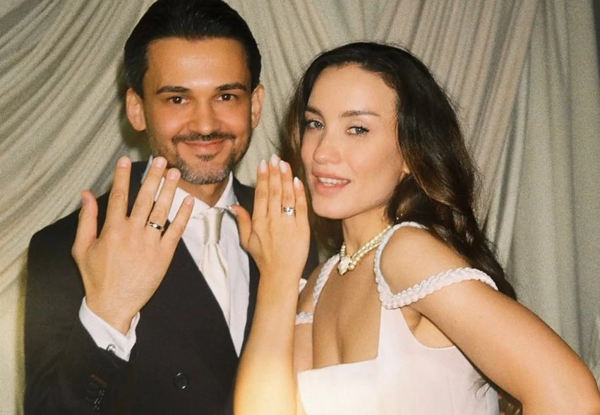 "Задача была — без свадебных клише". Виктория Дайнеко рассказала о своей "спонтанной" свадьбе