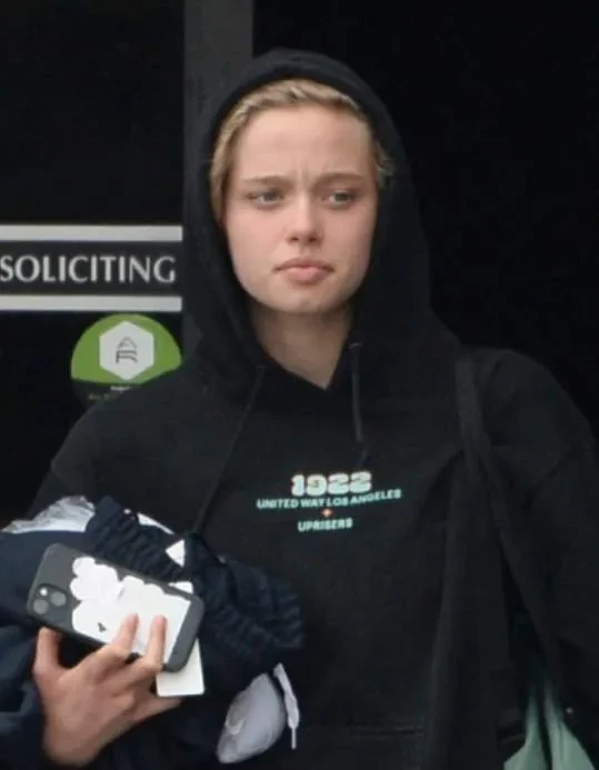 Дочь Брэда Питта и Анджелины Джоли Шайло засняли в Лос-Анджелесе