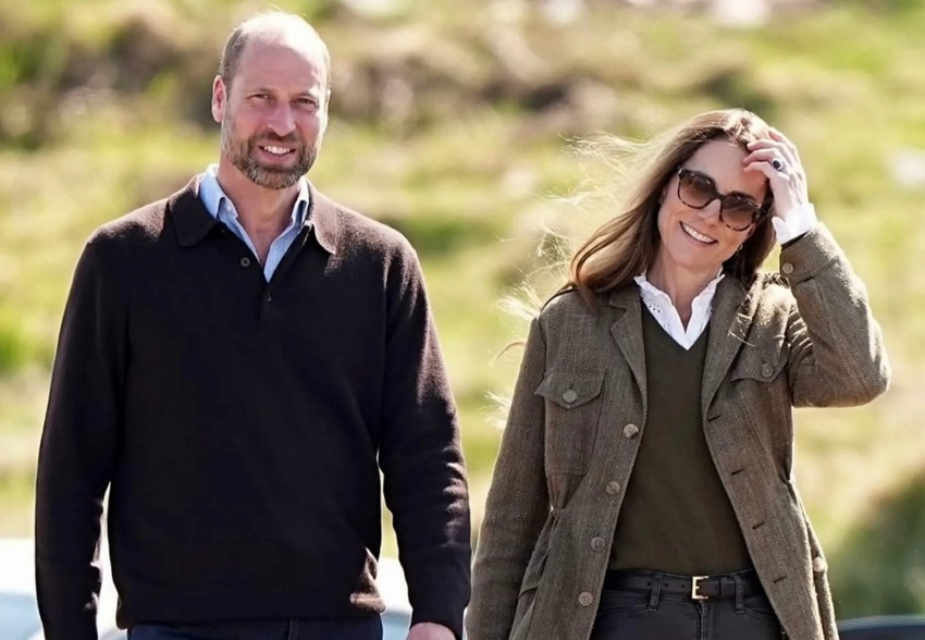 Кейт Миддлтон и принц Уильям поделились новыми фото и видео из Шотландии, где начались их отношения