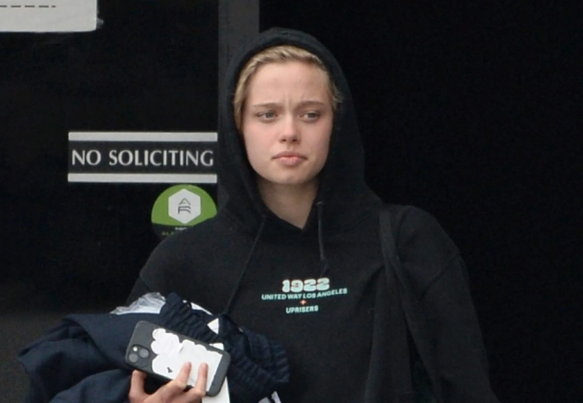 Дочь Брэда Питта и Анджелины Джоли Шайло засняли в Лос-Анджелесе