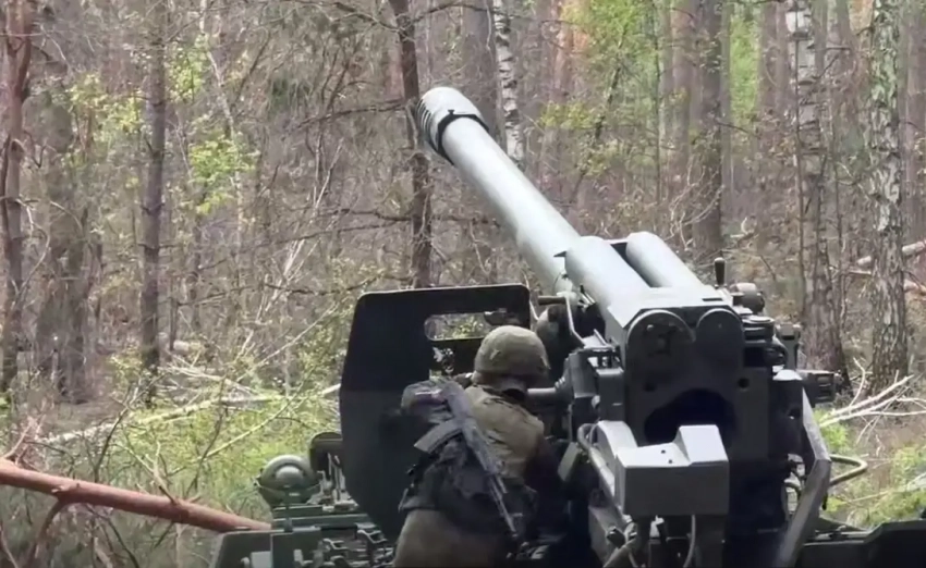 Остатки подразделений противника выбиты с окраин Тёткино Курской области, идёт огневая работа по сопредельной территории