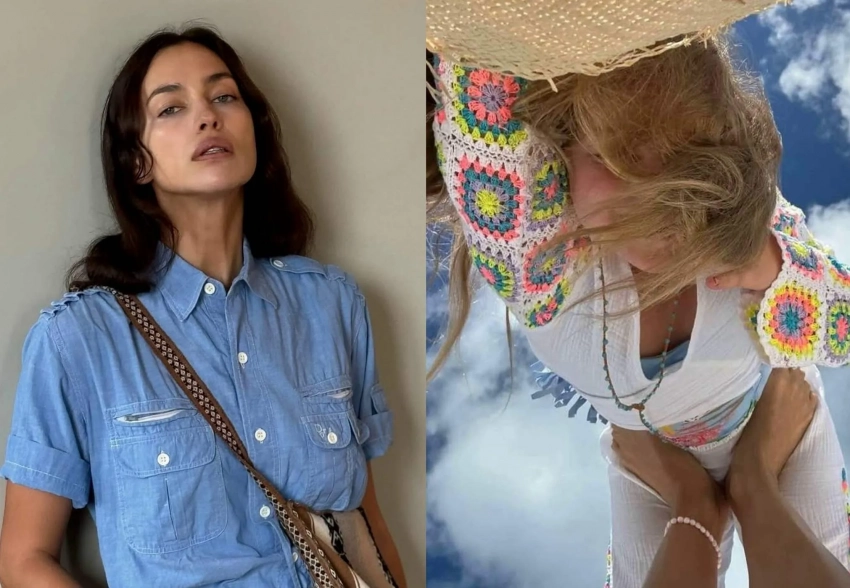 Ирина Шейк показала новые фото дочери по случаю Дня матери