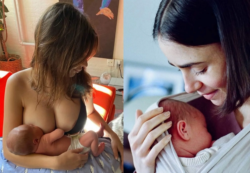 Эмили Ратаковски, Хейли Бибер, Лили Коллинз и другие звёзды поделились редкими семейными фото по случаю Дня матери