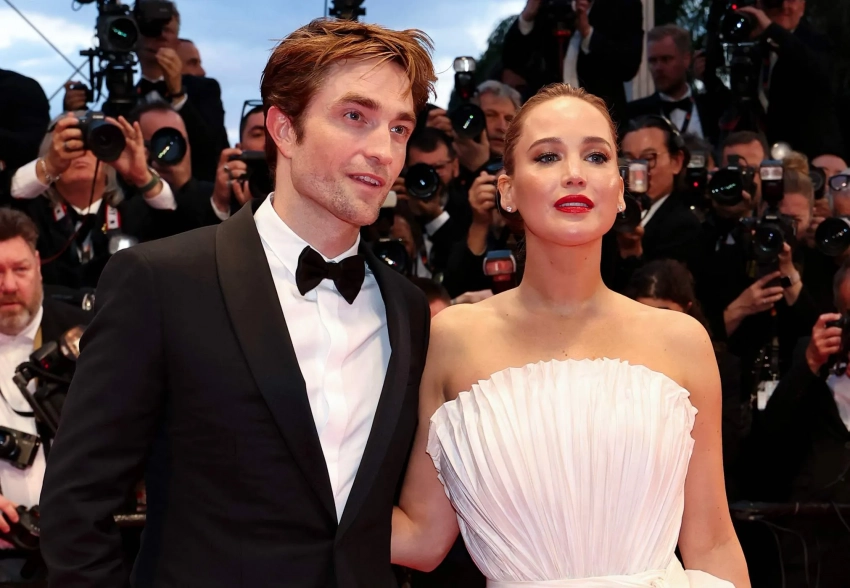 Канны-2025: Дженнифер Лоуренс, Роберт Паттинсон, Барбара Палвин и Ксения Собчак на премьере фильма "Умри, моя любовь"